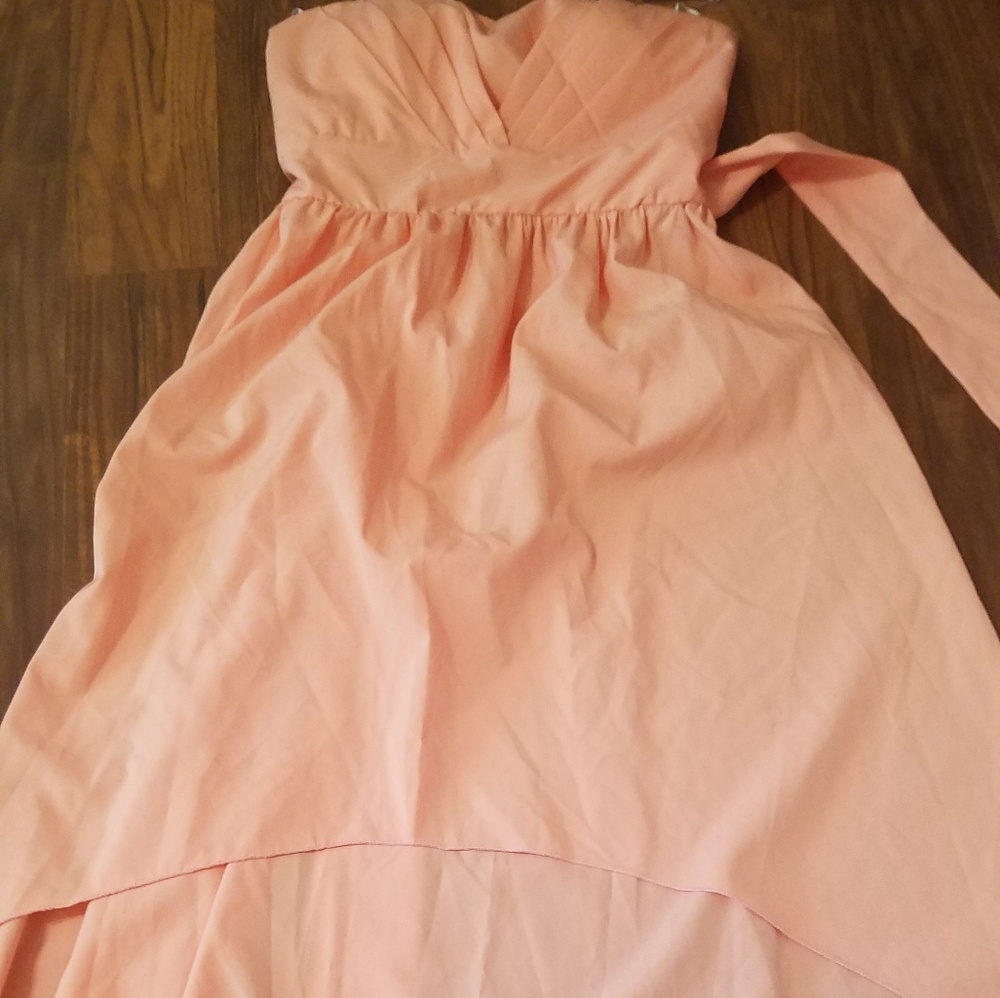 High and low dress